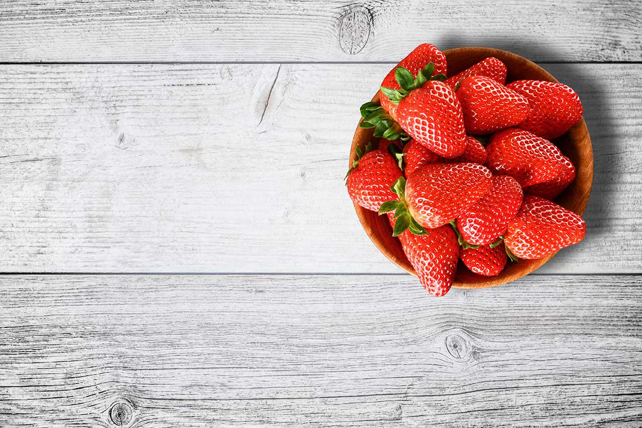 Erdbeeren direkt vom Feld